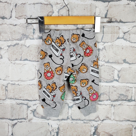 Moschino Baby Teddy Bear Sweatpants 1-3M - Picture 7 of 12